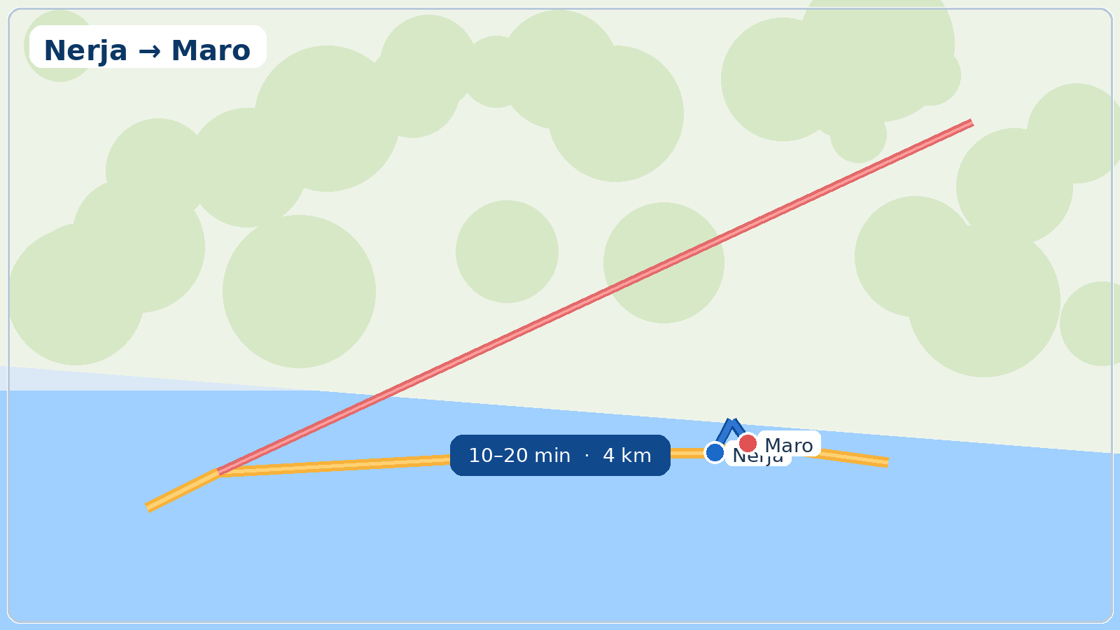 Как добраться из Nerja в Maro map